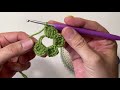 シンプルな四つ葉のクローバーを編んでみましょう。How to create a simple Four-Leaf Clover 2021年5月4日　かぎ針編み　レース編み