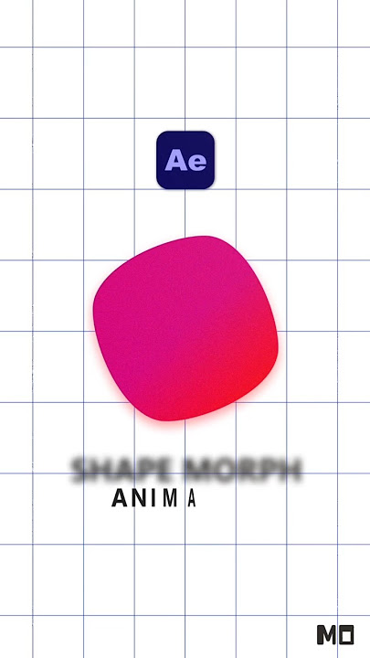Shape Morph Animation 🛑 After Effect Tutorial #aftereffects