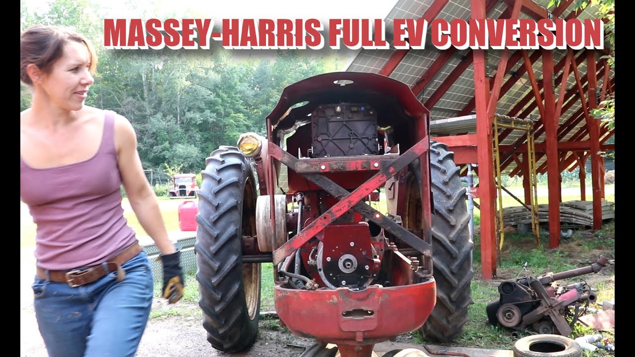 Massey-Harris Electric Tractor Conversion by Solarrolla