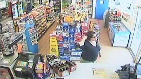 Surveillance Video: Diane Schuler at gas station b...