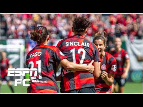 Thorns 3 - Red Stars 0: Midge Purce and Christine Sinclair lead Portland's rout | NWSL Highlights