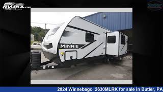 Unbelievable 2024 Winnebago  Miscellaneous RV For Sale in Butler, PA | RVUSA.com