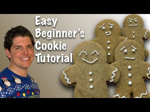 How to Decorate Gingerbread Men: Easiest Beginner's Christmas Cookie Tutorial