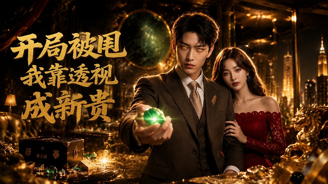 【精选AI短剧|ENGSUB】一夜暴富透视眼捡漏帝王绿，复仇仇人赢娶女总裁！《开局被甩我靠透视成新贵》#一口氣看完 #完結文 #情感 #短剧 #重生 #逆袭 #曹操孟德