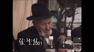 דינר אומנותי לציון 20 שנה לישיבת גור בלונדון, תשס''א (06/01/2001) בראשות הגי"מ רוזנבוים שליט"א (ח"ד)