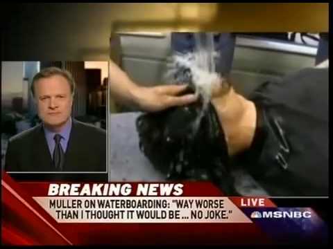 Rightwinger Radio Host Waterboarded, Calls it "Torture". Kieth Olbermann comments.