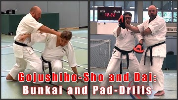 Gojushiho-Sho and Dai: Bunkai and Pad-Drills