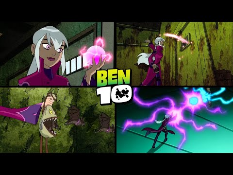 EVERY CHARMCASTER SPELLS AND POWERS SCENE IN CLASSIC | BEN 10