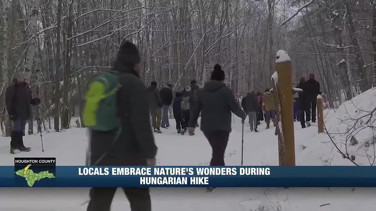 Locals embrace nature’s wonders during Hungarian Falls hike