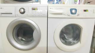 Large wash on three LG washing machines Part 2/3