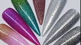 Holographic Superfine - The Glitter Fairy - Application with Gel Polish screenshot 1