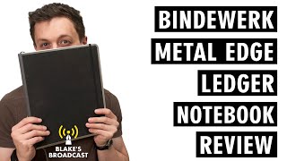 Bindewerk Metal Edge Ledger Notebook Review 4K