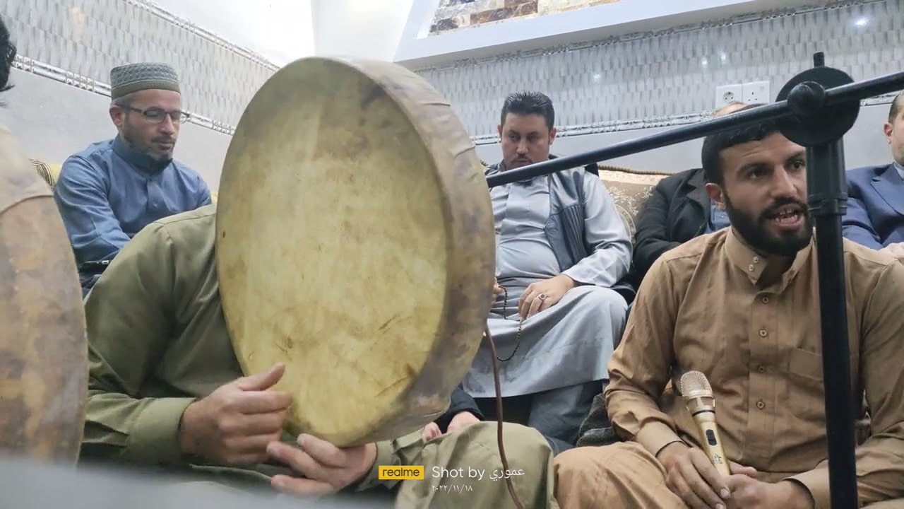 المداح ابو بلال في دار الشيخ جمهور الملأ منصور