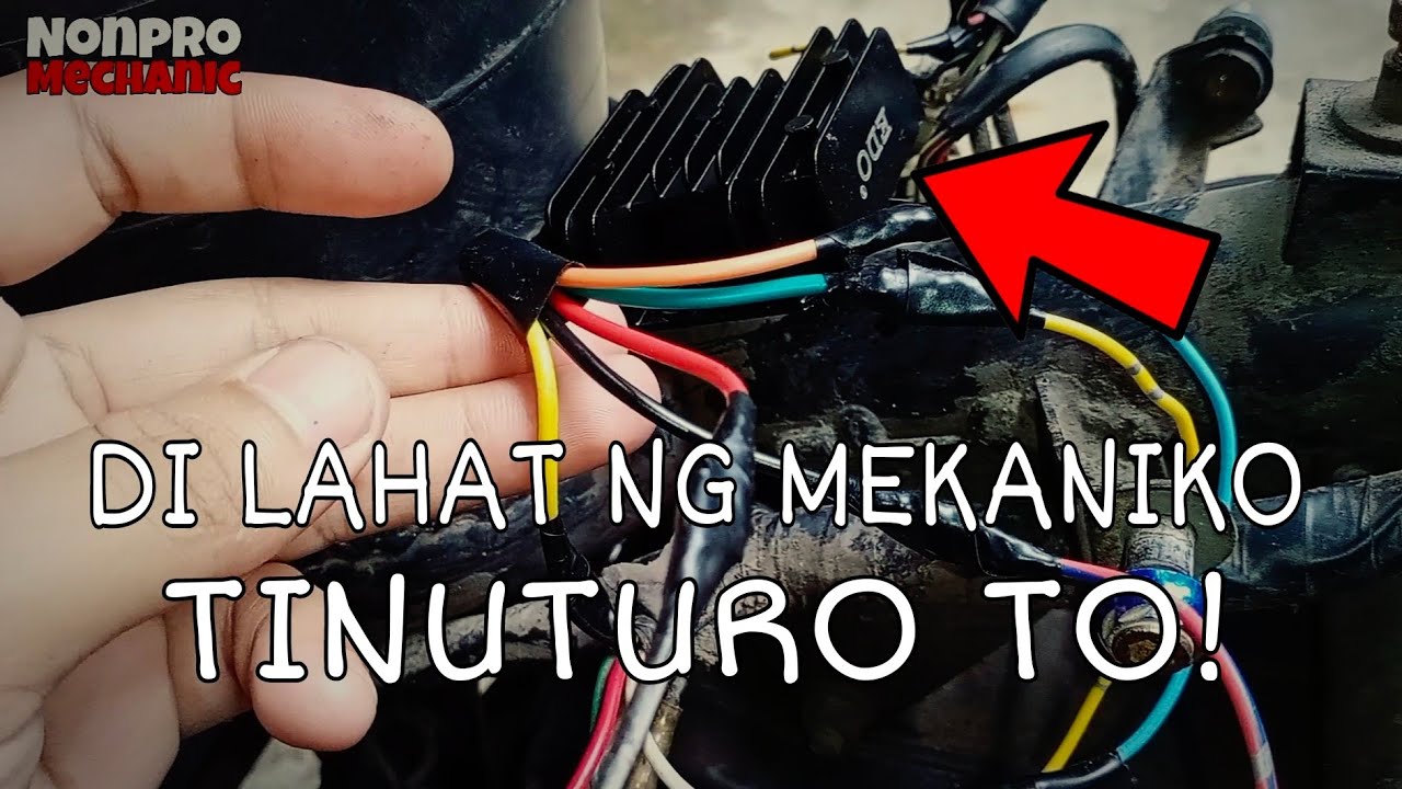 HOW TO WIRE UNIVERSAL REGULATOR | 5 PIN LIFAN150 | TAGALOG EXPLAINED