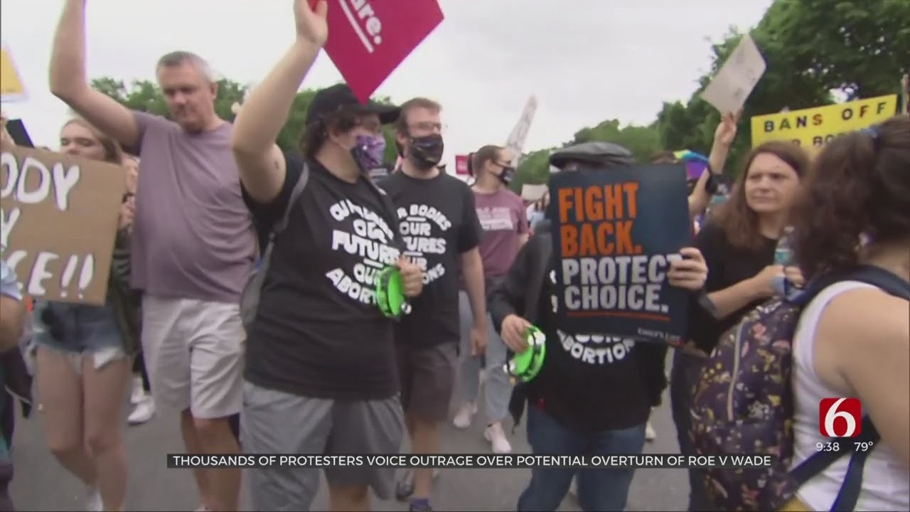 Thousands Gather To Protest Possible Overturn Of Roe V. Wade
