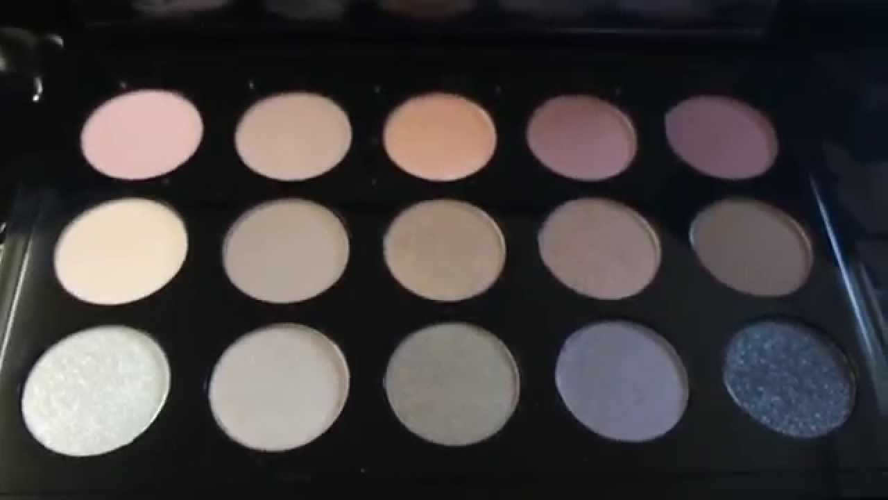 MAC 15 Pan Palettes (Cool & Warm Neutrals) | 