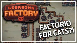 AUTOMATING Cat Supplies!? - Learning Factory - Factory Process Management Strategy Game - Episode #1 screenshot 5