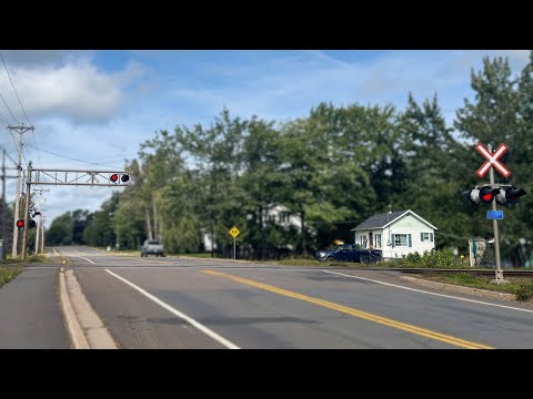 Railroad Crossing | Bridge Street (NB-10), Chipman, NB
