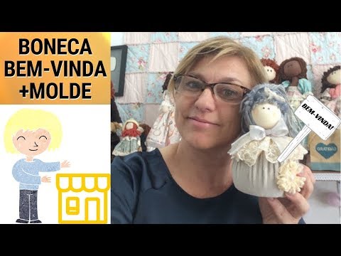 LIVE: BONECA "BEM-VINDA AO MEU ATELIER" COM MOLDE E PASSO A PASSO - LIVE: BONECA "BEM-VINDA AO MEU ATELIER" COM MOLDE E PASSO A PASSO