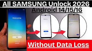 All Samsung Frp Bypass 2026  Android 111213141516  Latest Security Patch  Frp Removal