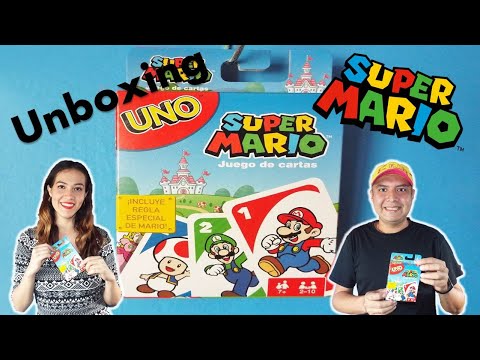 Unboxing UNO Súper Mario Bros. ¡Encontramos nuevas reglas!