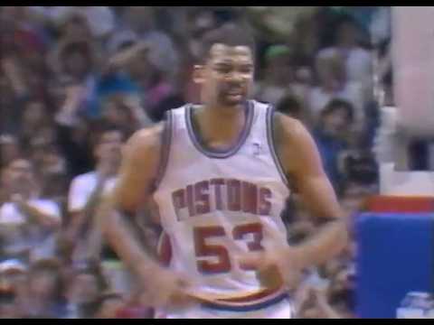 James Edwards' Best Game with the Pistons (26 Points in 1990 NBA Finals)