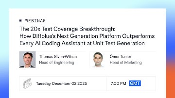 Java Unit Testing: How Diffblue Delivers 20x Productivity vs Coding Assistants (Live Demo)