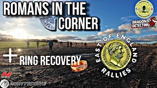 Romans In The Corner | Ring Recovery | East Of England Rallies | Metal Detecting Uk #dragondetecting