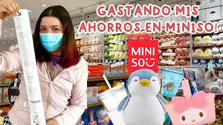 HAUL de MINISO (Me quedo sin dinero)  | Study with Sol