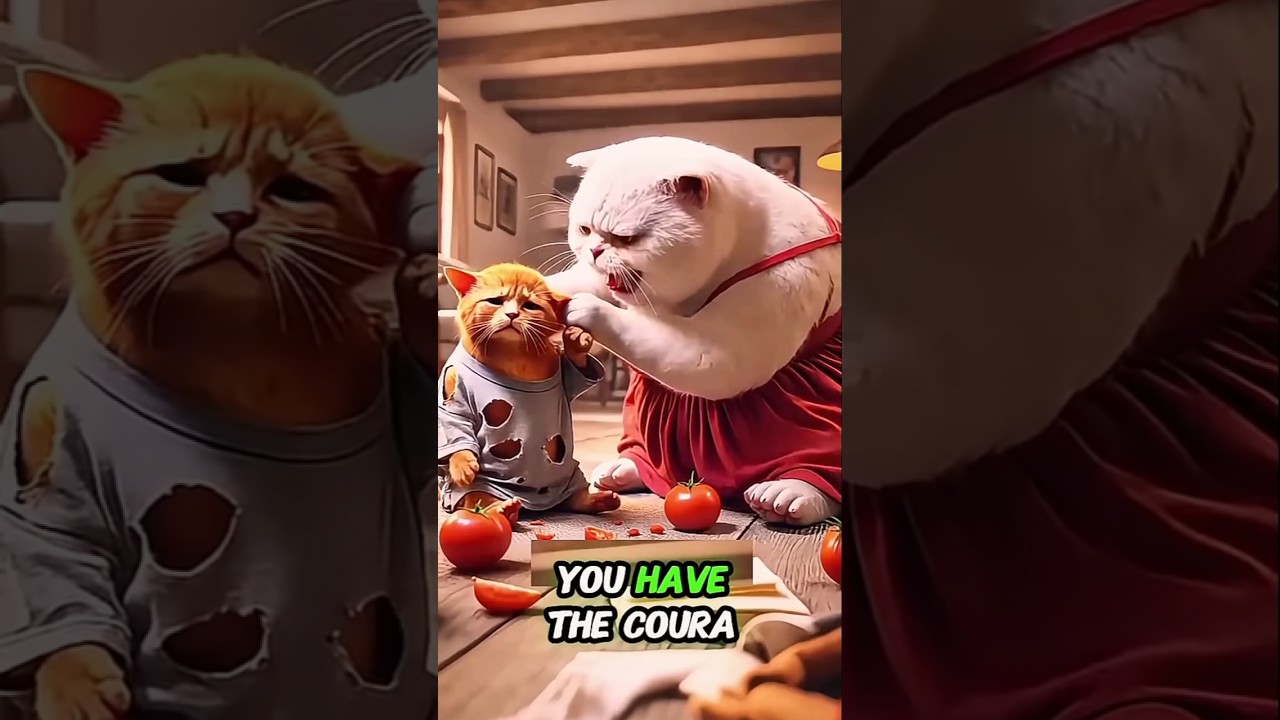 Kitten’s Cry Under Stepmother’s Cruelty | Heartbreaking Animal Story 