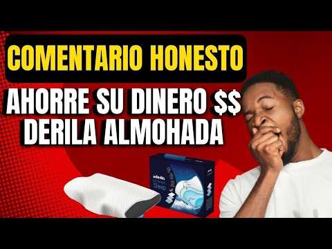 ⚠ ¡Cuidado! ⚠ Derila almohada! ¿Funciona el Derila Pillow    Reseñas del Derila Pillow
