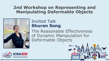 RMDO Workshop 2022 @ICRA - Invited Talk: Shuran Song