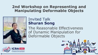 RMDO Workshop 2022 @ICRA - Invited Talk: Shuran Song