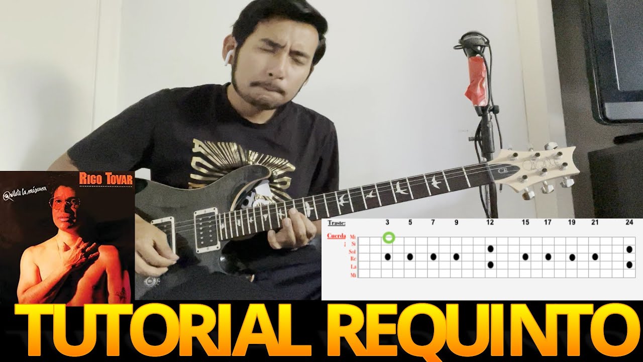 Rigo Tovar: Quitate La Máscara TUTORIAL GUITARRA