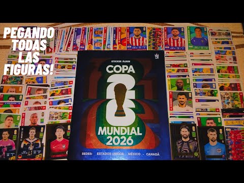 Collecting all the stickers from the 2026 Mexico-USA-Canada World Cup album! 3 Kings Part 30