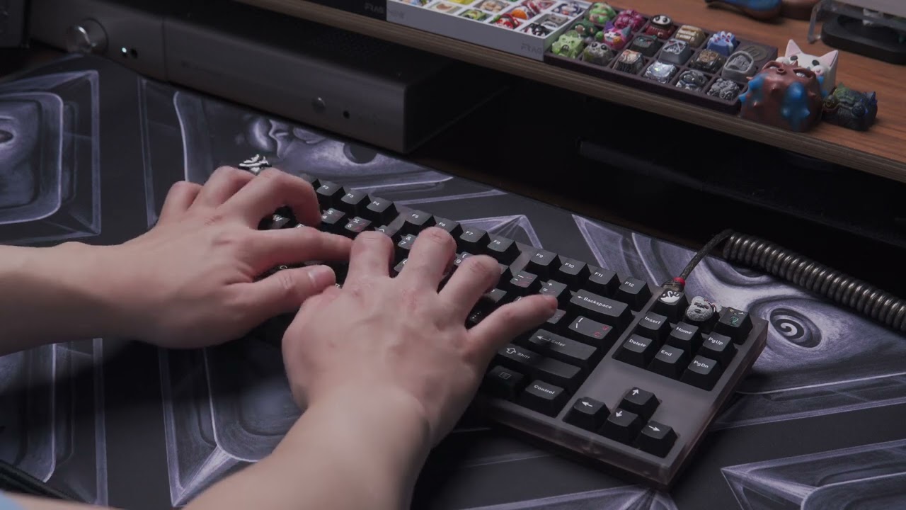 【新品】Hiney TKL ONE 紫色のポリカーボネート tkl one poly - extras – hineybush keyboards