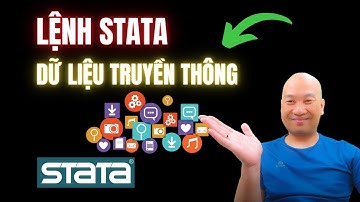 Lệnh Stata phân tích và số liệu nghiên cứu truyền thông | TS.BS.Vũ Duy Kiên
