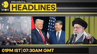 Trump: Xi is 'The Boss' in China | Anti-ICE Protest: Tear Gas Used In Portland  | HEADLINES