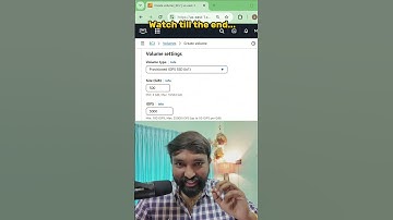 ☁️ AWS EBS Volume Types Explained #aws #dev #devops