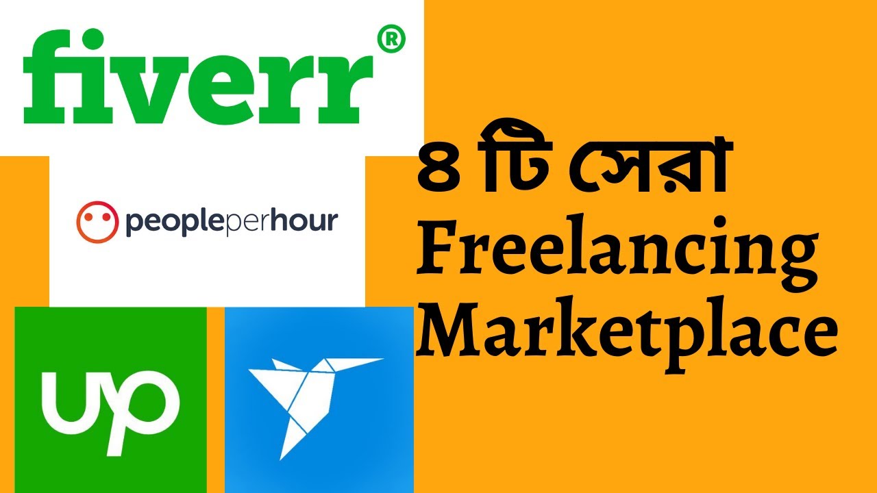 Four Best Freelancing Marketplace Fiverr, Freelancer, Upwork, People