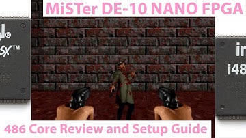 MiSTer FPGA - AO486 DOS Core Setup Guide and Core Review!