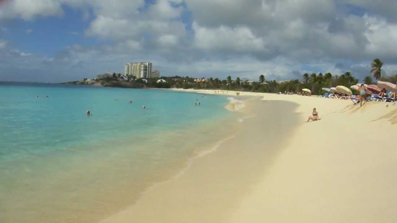 St Maarten Mullet Bay Beach By Maho You