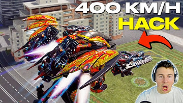 I Found A HACKER Going 400 KM/H... Battling A Cheater Twice... | War Robots