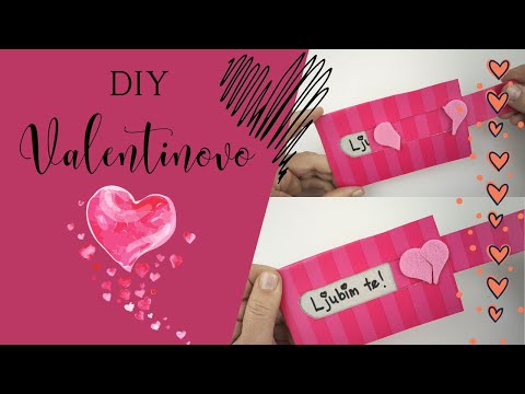 Idea za Valentinovo | Preprosto in hitro darilo zanj ali zanjo |  DIY Valentines Day Gift and idea