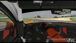 Porsche Cayman 718  GT4 Clubsport @Road  Atlanta in iRacing screenshot 5
