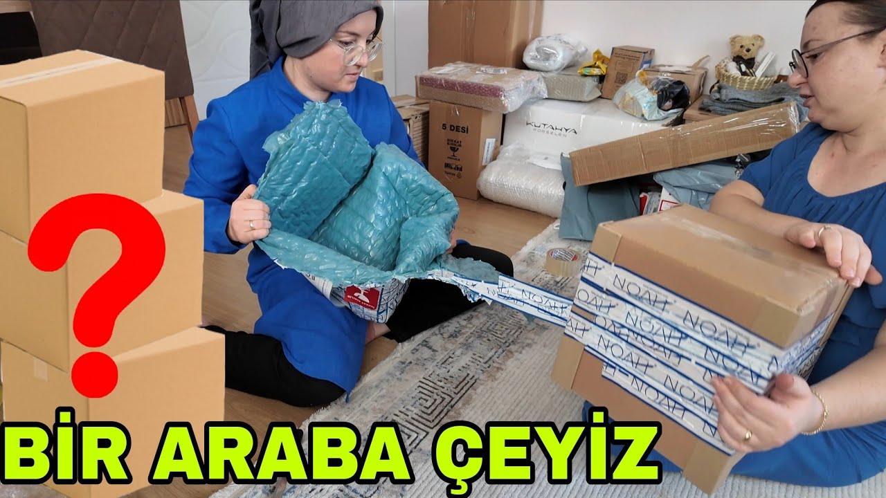 SEMİHA'NIN ÇEYİZ KUTULARI !! KIRIK CIKTI~ANNEM EVE GELDİ..TIKANAN ÇEŞME