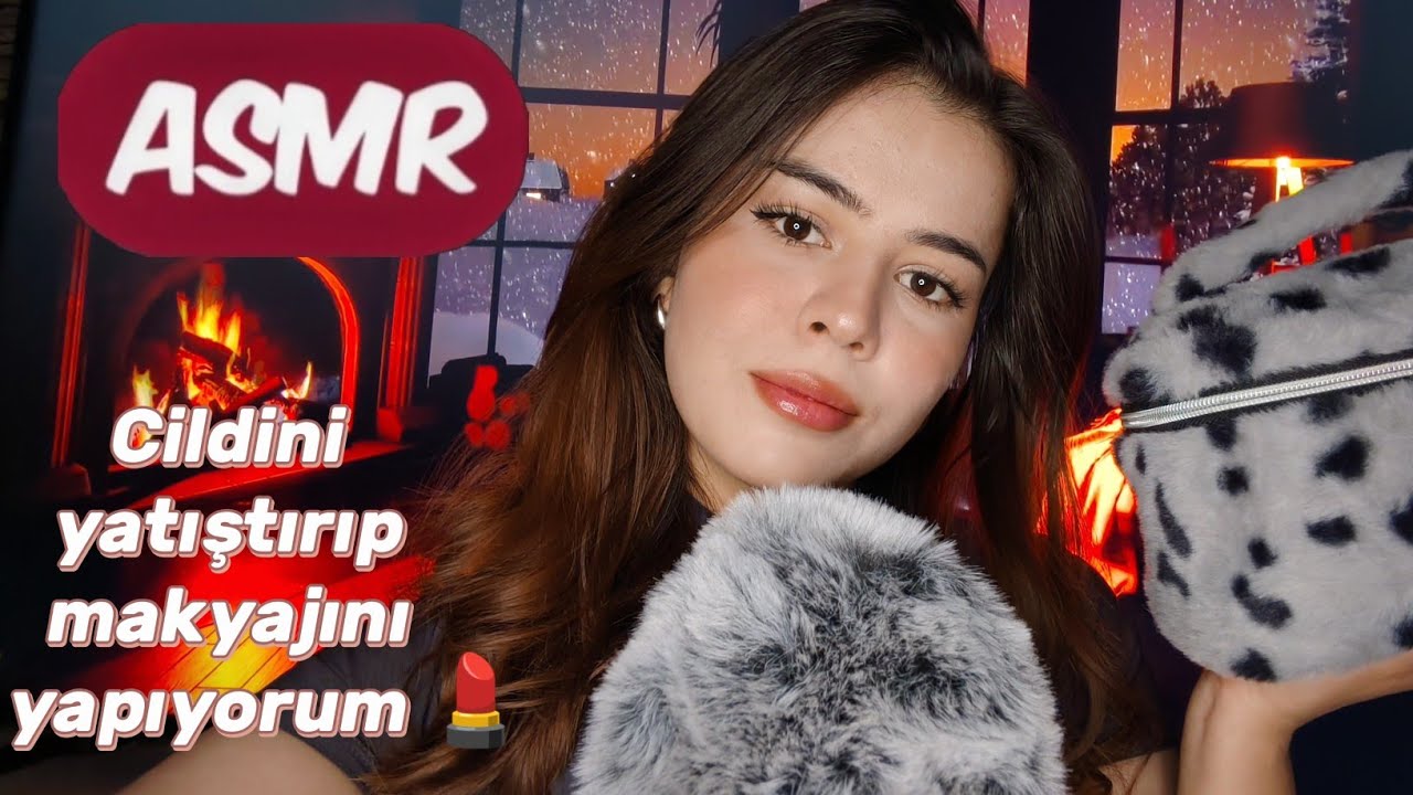 [TÜRKÇE ASMR] -ROLEPLAY- SANA CİLT BAKIMI VE MAKYAJ YAPIYORUZ 💖💄