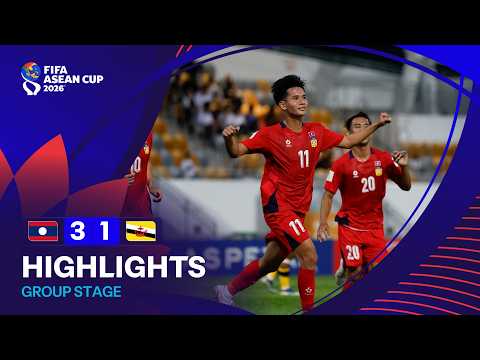HIGHLIGHTS | Laos vs Brunei Darussalam | FIFA ASEAN Cup 2026™