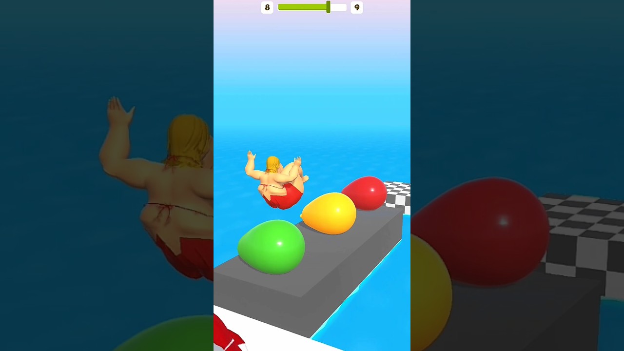 Squeezy Girl Fun Jump GamePlay Level 8 