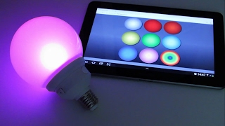 DIY WiFi RGB светильник (ночник) на базе ESP8266 ESP-01